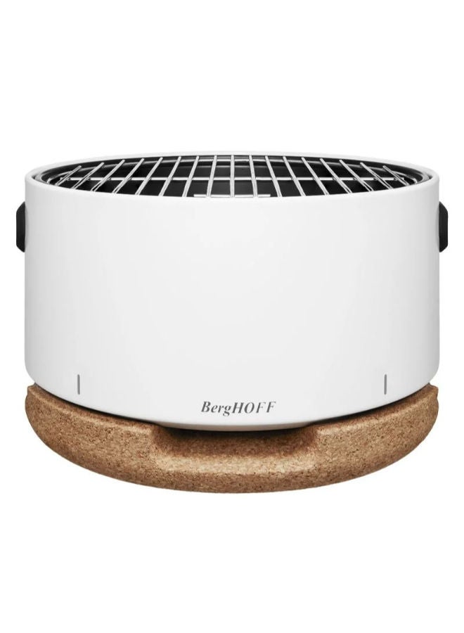 بيرجوف شواية محمولة على سطح الطاولة-أبيض - Image 2